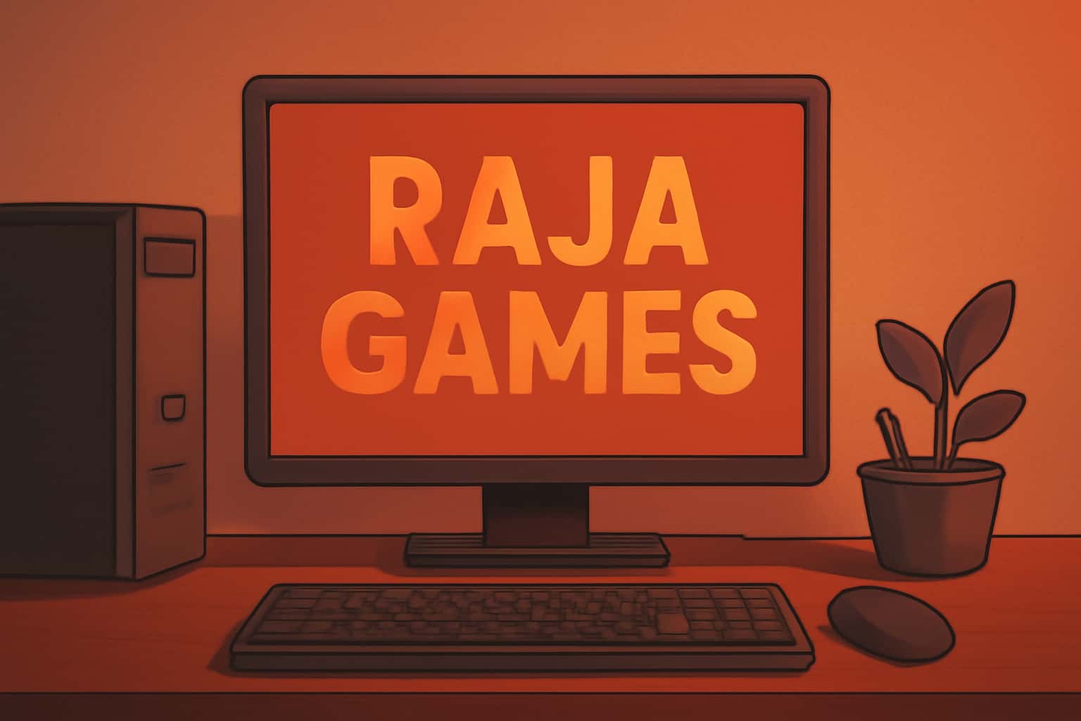 Informational scene about Raja Games Install