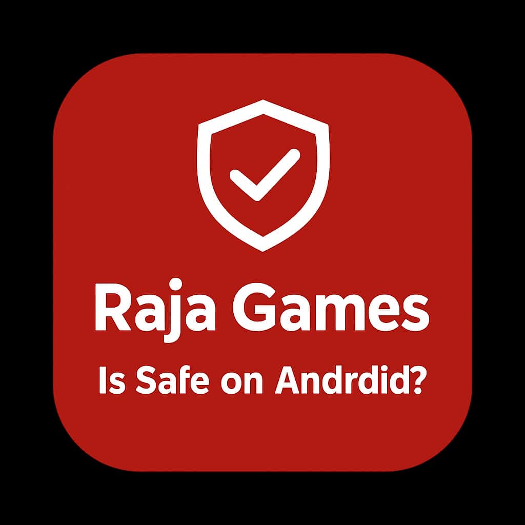 Icon representing the safety of Raja Games on Android.
