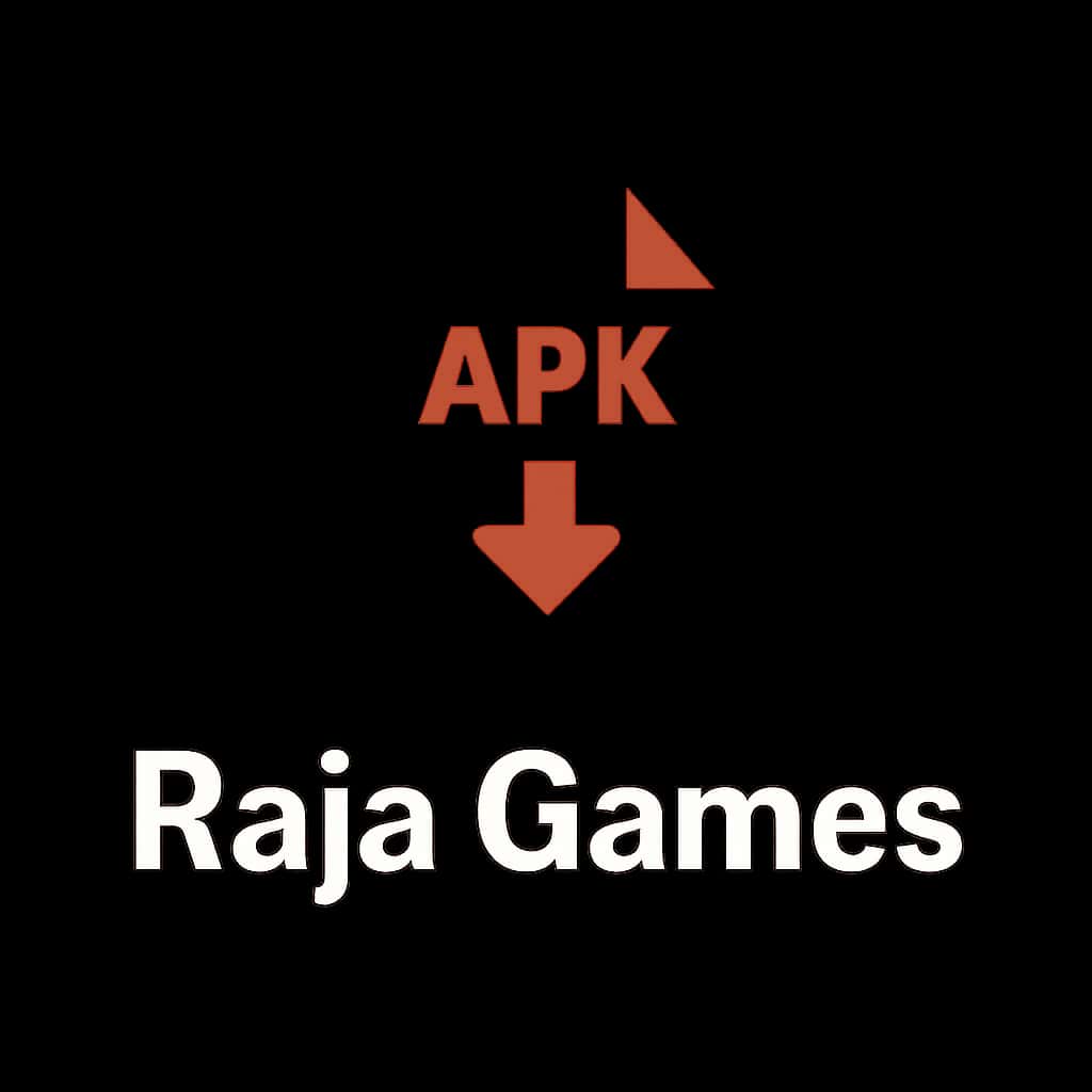 Icon representing Raja Games APK Install Guide.