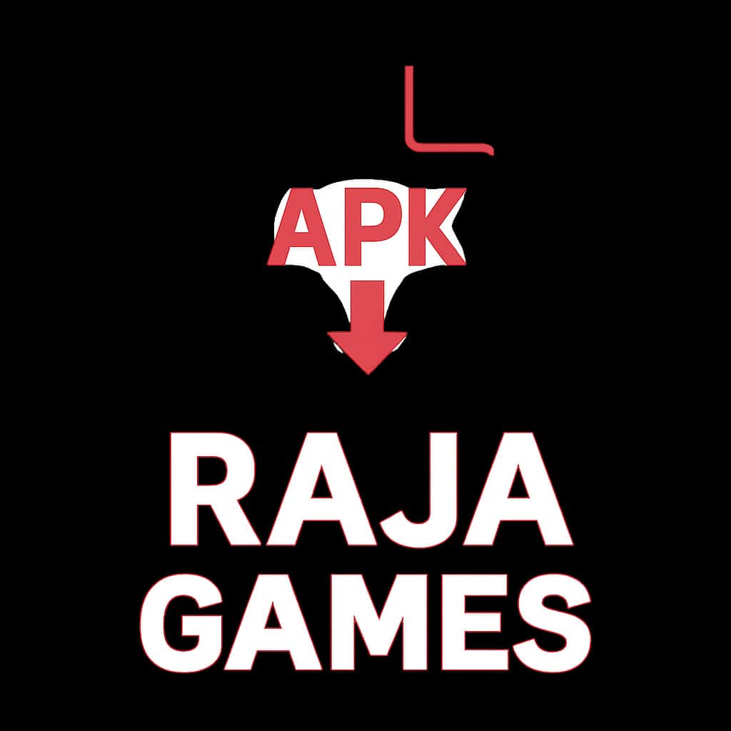 A badge representing the installation guide for Raja Games.