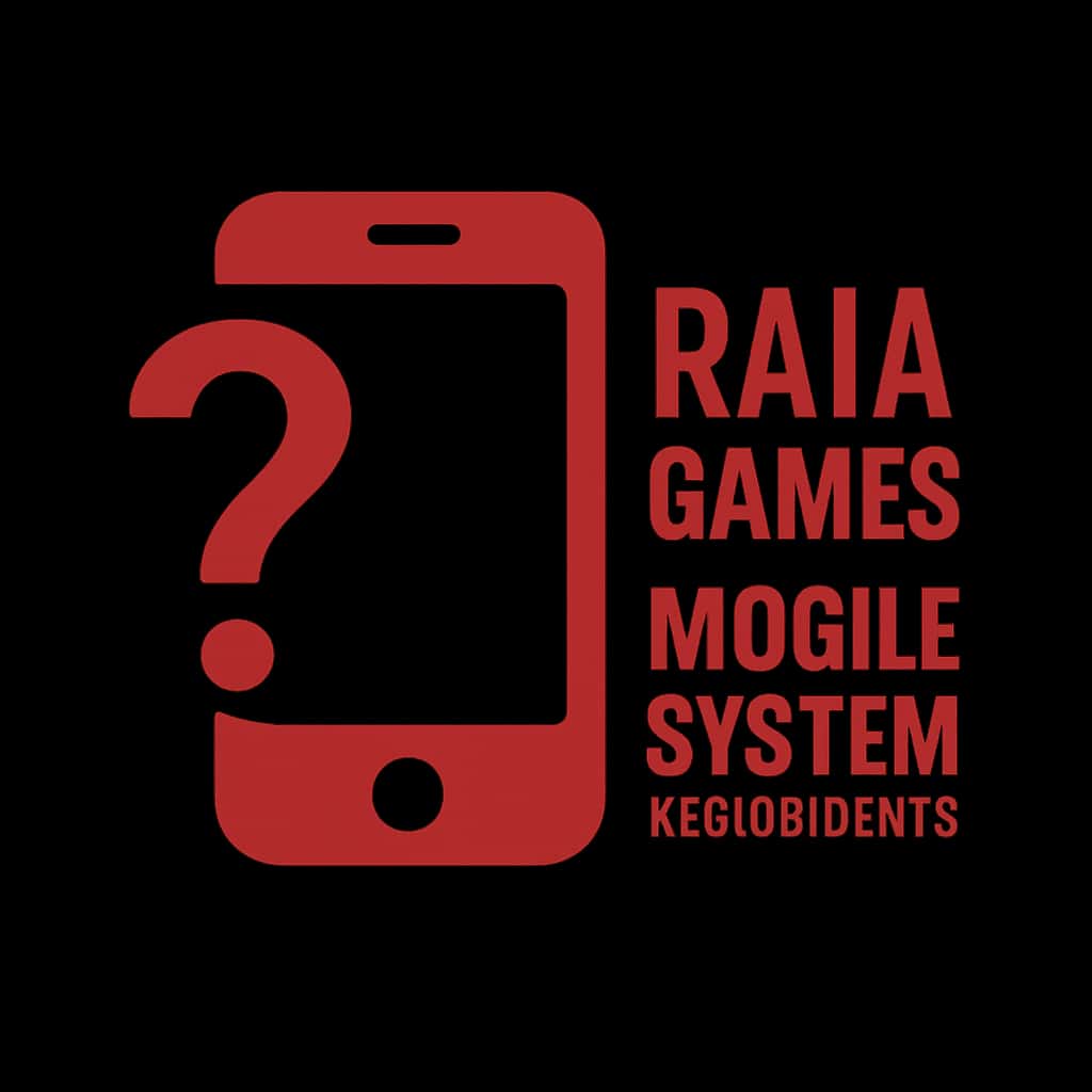 Badge representing Raja Games Mobile System Requirements.
