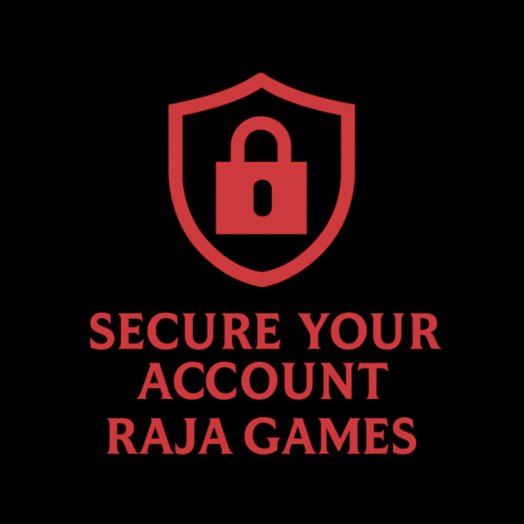 Icon for securing your Raja Games account.